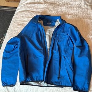 J. Crew men’s size L Vibrant Blue Performance Jacket C1
